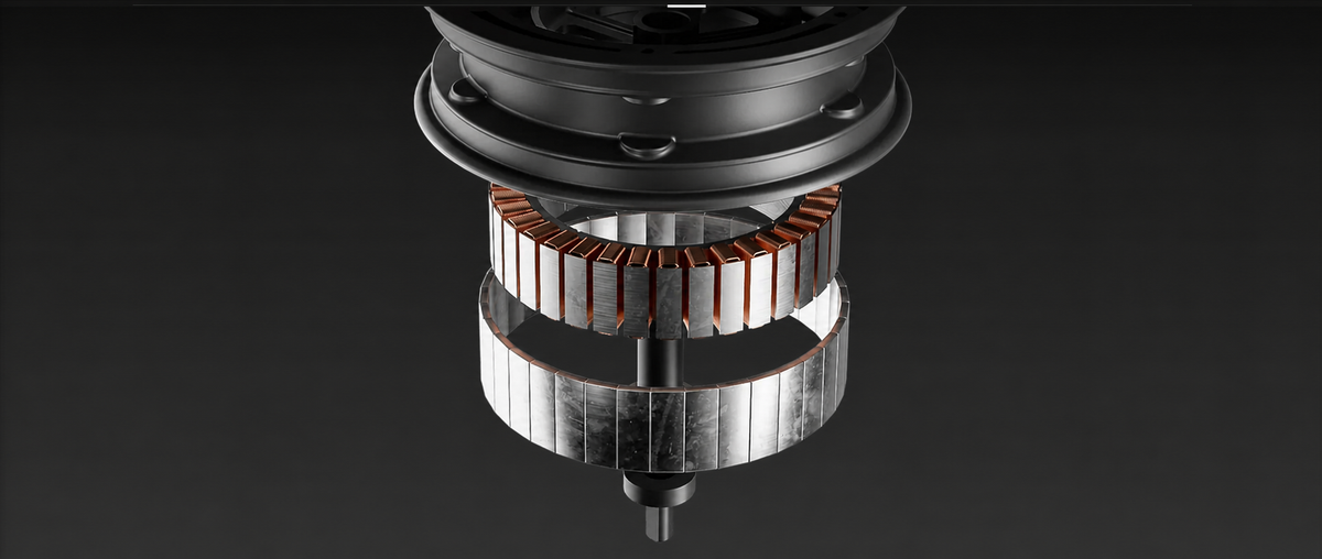 1600W Rear-Drive Motor